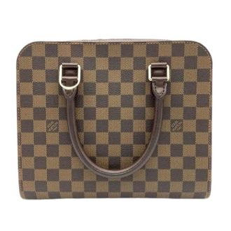 Louis Vuitton Pre-owned Handbags, female, Brown, Size: ONE SIZE Pre-owned Damier Canvas Handbag