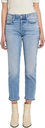 7 For All Mankind Womens 7 For All Mankind Josefina Crop Jeans Blue High Rise Slim Fit JDM2726
