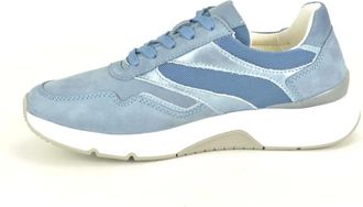 Gabor Schoenen, Dames, Blauw, 38 EU, Jeans Blauw Runner N.+tiret