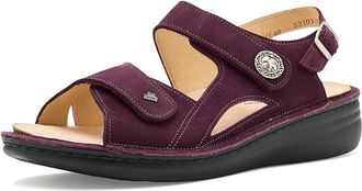 Finn Comfort Barbuda Wine Nomad Womens Shoes Maroon : EU 42 (US Womens 11.5-12) Medium, Leather/Suede