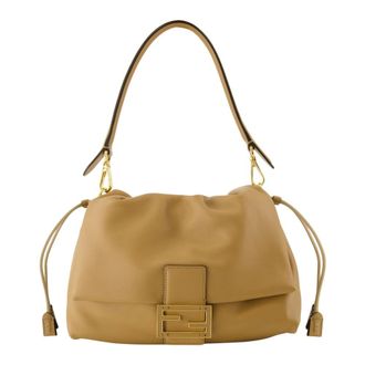 Fendi Mujer, Bolsos, Beige, Talla: ONE Size