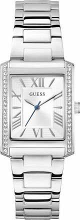 Guess Bonnie Gw0874L1 Analoog Horloge - Dames - Accessoires - Grijs - Maat: ONE Size Leer