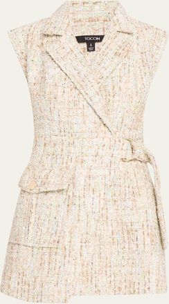 Toccin Everly Safari Wrap Dress