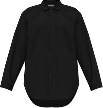 Fear of God Classic Shirt - Heren - Zakelijke Overhemden - Zwart - XS - Katoen - Overhemden