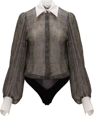 Elisabetta Franchi Bodysuit - Dames - Bodies - Zwart - S - Tops