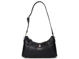 Guess Yesba Shoulder Bag Shoulder Womens Handbags Black, Polyurethane