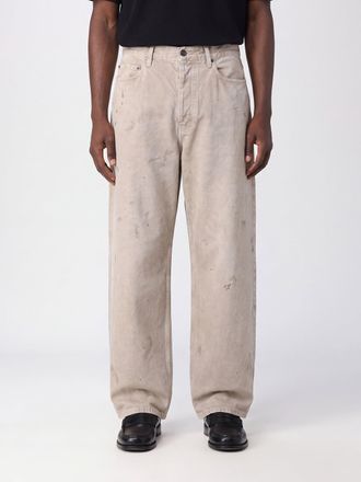 Balenciaga Jeans Men color Beige