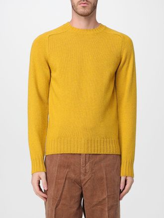 Sebago Maglia girocollo a maniche lunghe in pura lana con bordi a costine