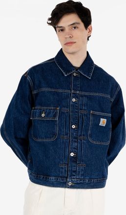 Carhartt Work in Progress Belmar Jacket Blue stone washed