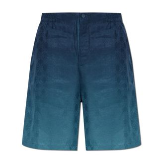 Off-white Monogram Shorts - Heren - Korte Broeken - Blauw - 2XL - Korte Broeken