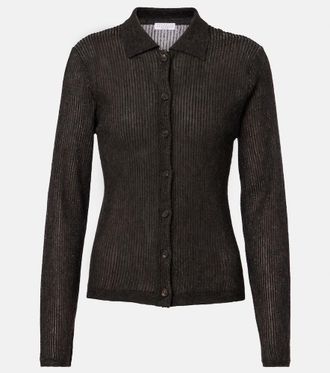 Brunello Cucinelli Silk and wool top