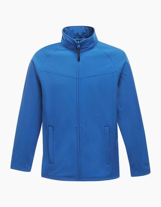 Regatta Mens Regatta Mens Uproar Lightweight Wind Resistant Softshell Jacket - Blue - Size: 44/Regular
