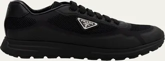 Prada Mens Prax Mesh Runner Sneakers