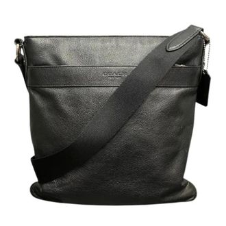 Coach unisex, Pre-owned, Zwart, Maat: ONE Size Leer
