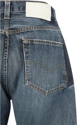 E.L.V. Denim Womens Jeans Ridley Mid Blue Cotton