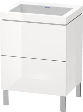 Duravit Duravit - Lavabo Para Muebles L-cube C-bonded Con Base De Pie