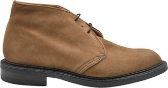 Trickers Platte schoenen- Aldo IN Husk Buck Fondo Daynite Regolare - Heren - Veterlaarzen - Bruin - 41 EU - Schoenen