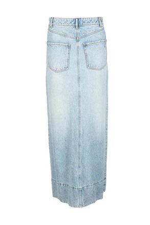 Sportmax Light Blue Denim Skirt