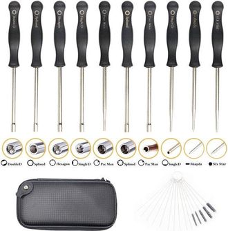 OEM Adecuado Para Juego De Herramientas De Ajuste De Carburador De 10 Piezas Con Destornillador Redondo Para Motores Peque&ntilde;os Dos Tiempos Husqvarna