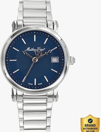 Mathey-Tissot Mathey-Tissot Mens City metal Blue Dial Watch