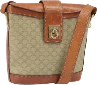 Celine Pre-owned Vintage Bucket Bag - Dames - Vintage Tas - Beige - ONE Size - Vintage