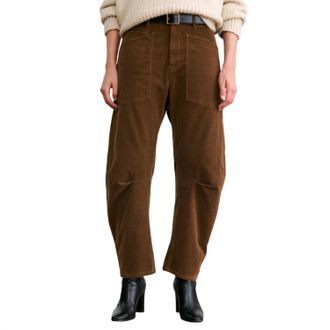 Nili Lotan Shon Corduroy Pant In Caffe