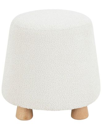 Safavieh Couture Denison Round Chenille Ottoman