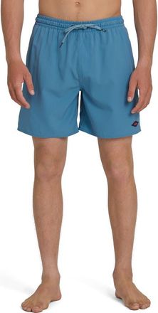 Quiksilver Saltwater Volley Swim Trunks in Riviera at Nordstrom, Size Xx-Large