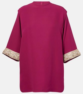 Valentino Cady Couture embroidered top