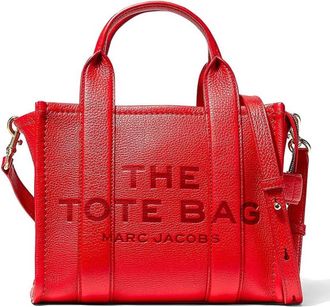 Marc Jacobs The Small Tote Bag In True Red
