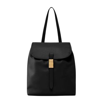Pinko Saddle Backpack - female - PINKO - Backpacks - Black - ONE SIZE - Bags