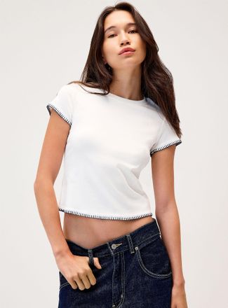 Twik Womens Overcast edging T-shirt