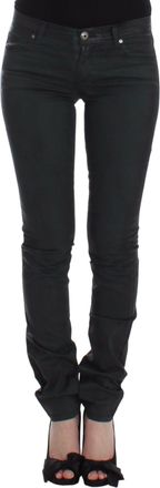 Ermanno Scervino Slim Jeans blue Pants Straight Leg Womens Stretch