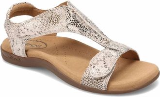 Taos Womens The Show Sandal In Brown Snake