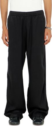 Diesel Drawstring pants in faded twill - Pants - Man - Black