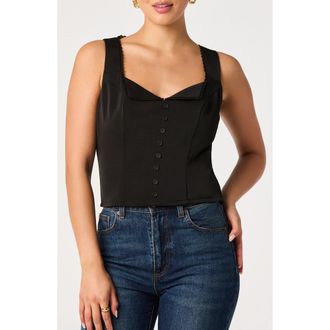 ASTR the Label Maddison Tank in Black at Nordstrom, Size X-Small