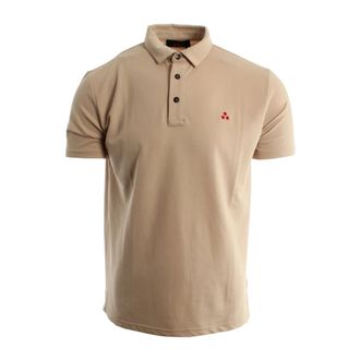 Peuterey Polo Shirts, male, Beige, Size: M Mezzola 02 Polo