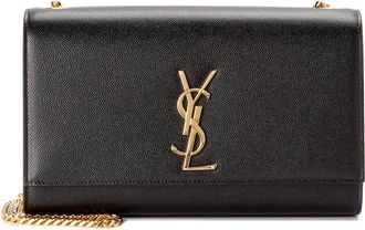 Saint Laurent Kate Monogram Medium Leather Shoulder Bag