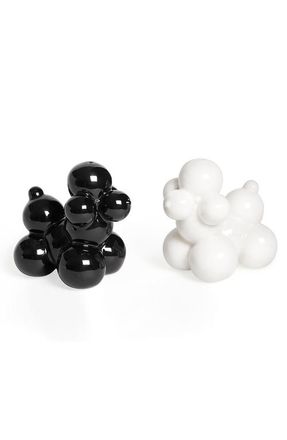 Jonathan Adler Poodle Salt and Pepper Set in Black /White at Nordstrom