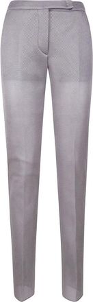 Max Mara Slim-fit Trousers - female - Max Mara - Slim-fit Trousers - Purple - 2XS - Trousers