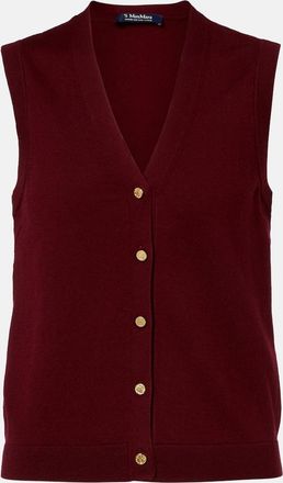Max Mara Cotton and silk vest