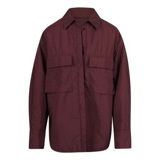 Christian Wijnants Shirts, female, Red, S, Toka padded shirt