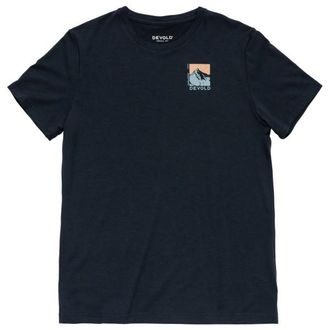 Devold Classic Summit Tee Merinoshirt f&uuml;r Herren | blau