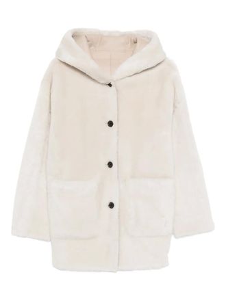 Arma hooded pocket jacket - White