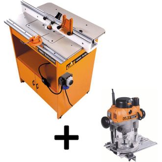 CMT Mesa Professionnelle Industrielle 2400 W - &Eacute;lectrofraiseuse Cmt7e - Velocidad 8000 - 20000 Tr/min - Para Madera Duro Y Teca