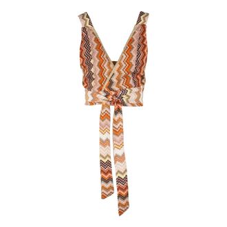 PHO Firenze Sleeveless Tops, female, Multicolor, Size: M Top