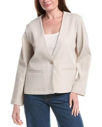 Eileen Fisher Eileen Fisher Petite V-Neck Jacket