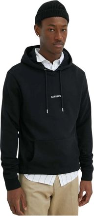 Les Deux Lens Hoodie - Heren - Hoodies - Zwart - 2XL - Katoen - Hoodies & sweatvesten
