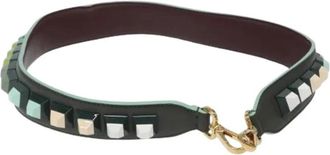 Fendi Pre-owned Accessories, female, Green, Size: ONE SIZE Pre-owned Shoulder Strap