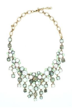 Eye Candy Los Angeles Multicolor Drape Necklace in Silver at Nordstrom Rack
